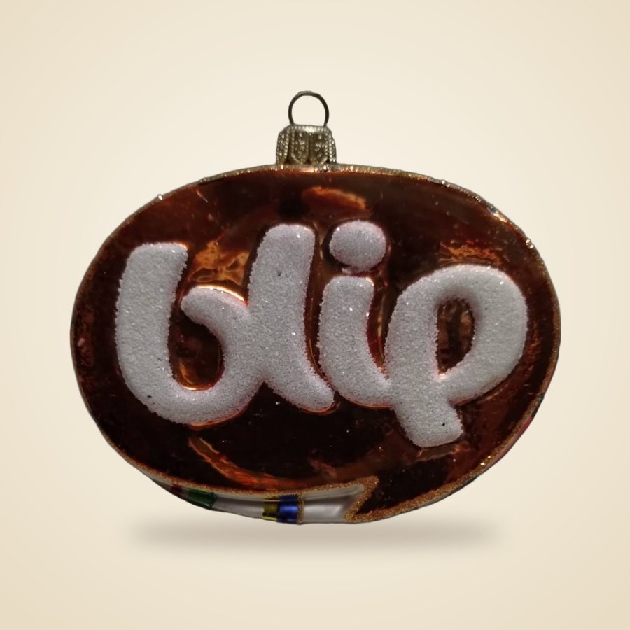 Custom brand logo ornament